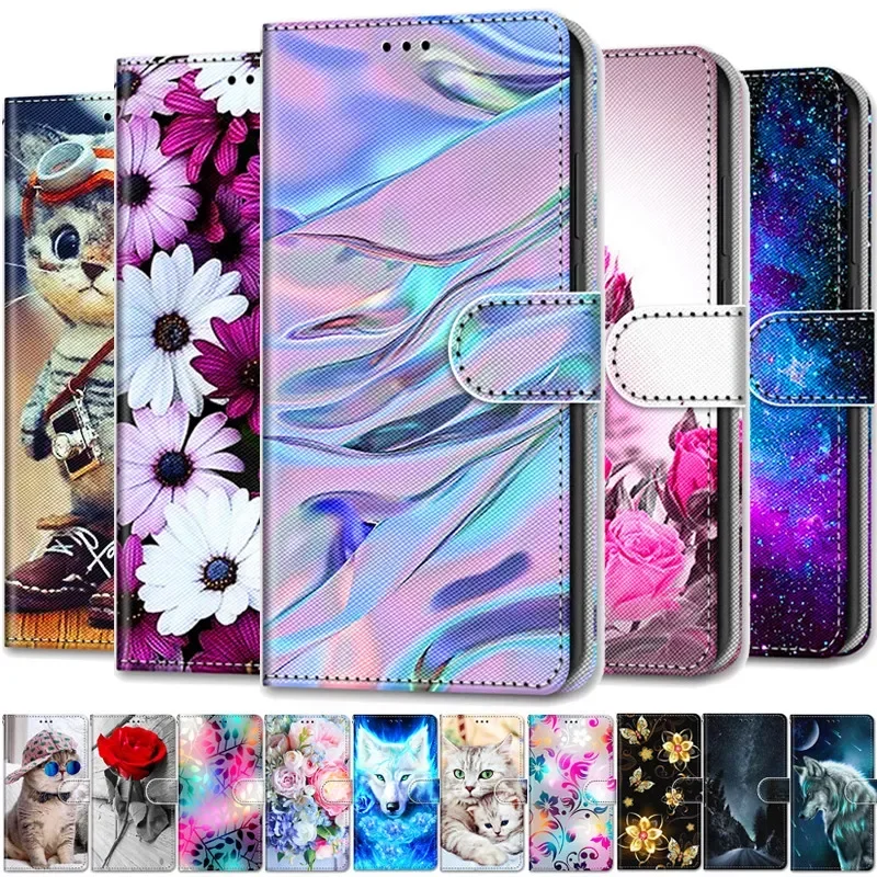 Phone Cases Eu - Leather Magnetic Case For Xiaomi Redmi