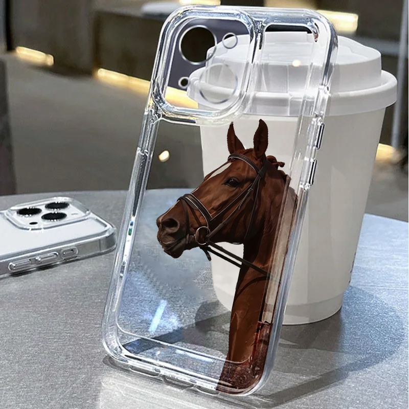 Phone Cases Horse - Animal Horse Soft Phone Cover Case