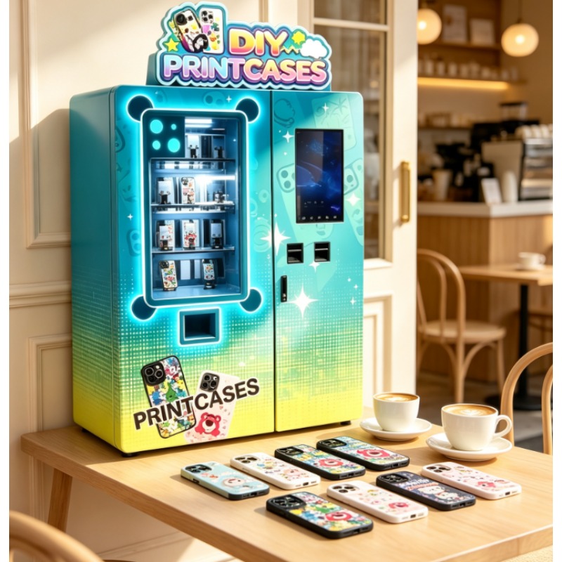 Phone Cases Vending Machine - Shopping Mall DIY Phone Case Printer