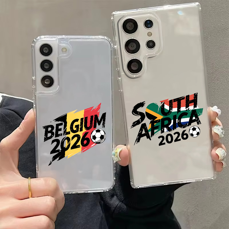 Phone Cases South Africa - Belgium 2026 Champion South Africa Transparent
