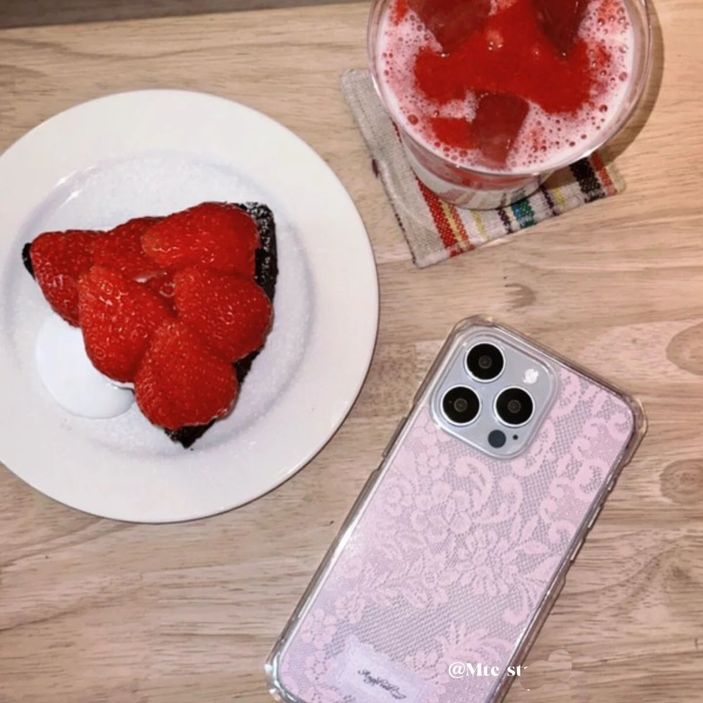 Korean Ins Colored Lace Sweet  - Phone Cases Girly 评论和价格