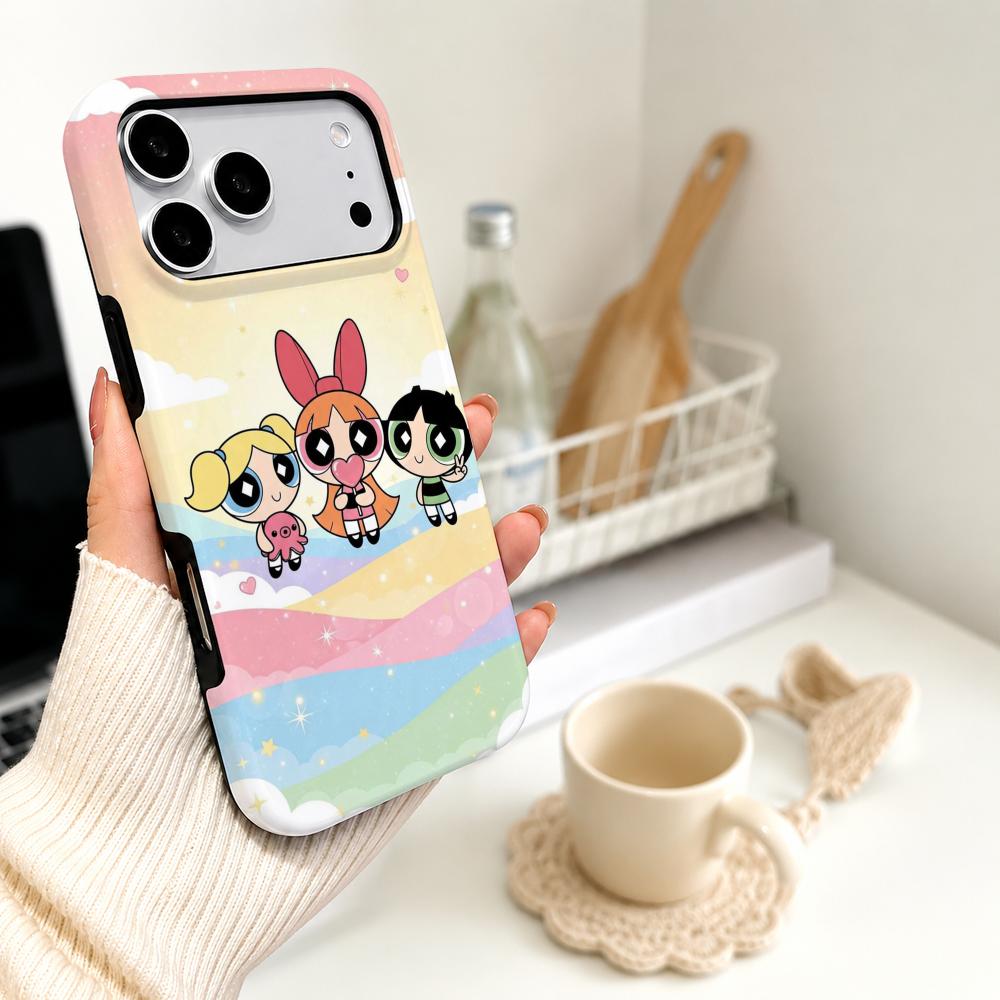 Anime P-Powerpuff Girls Phone  - Phone Cases Girly 评论和价格
