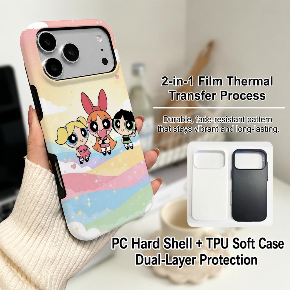 Anime P-Powerpuff Girls Phone  - Phone Cases Girly 评论和价格