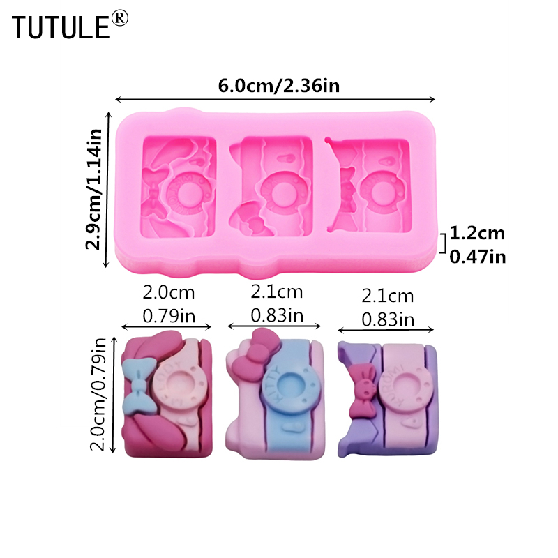 Cartoon Camera silicone mold r - Phone Cases Eu 评论和价格