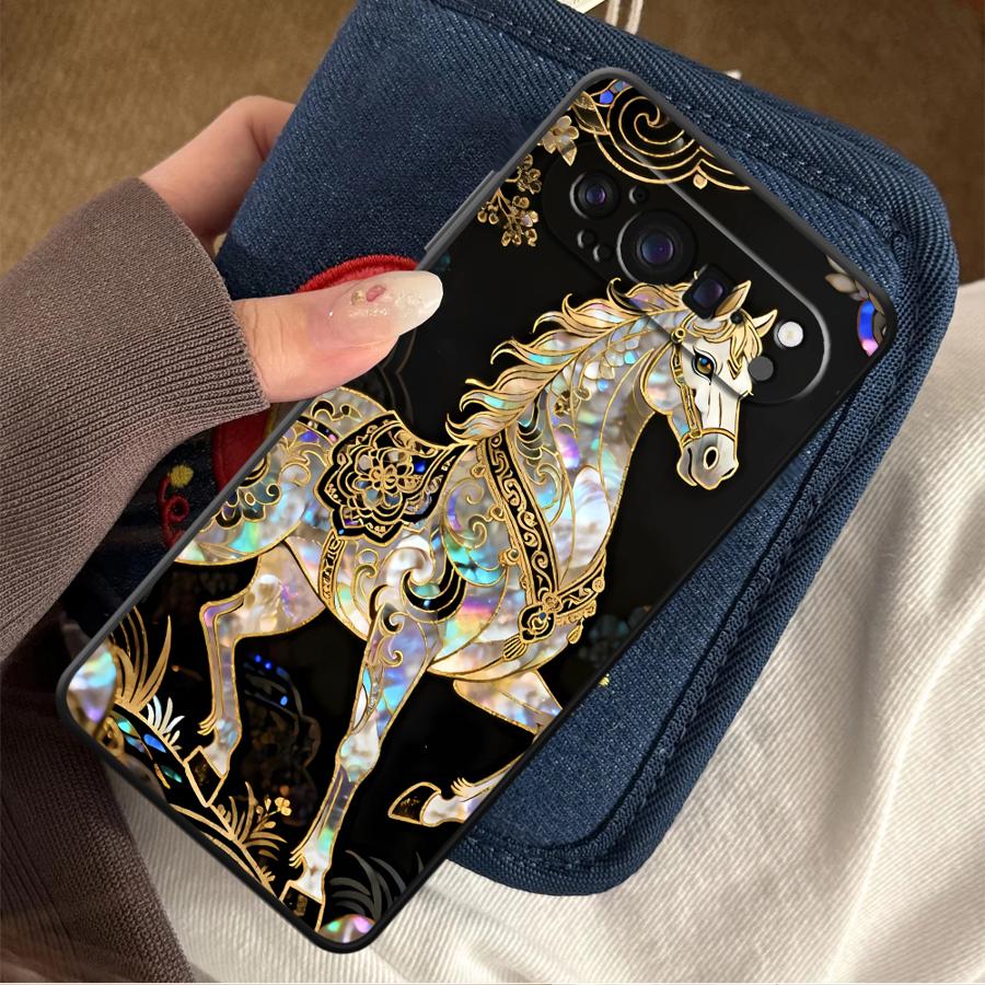 Lucky Horse Funda Phone Cover  - Phone Cases Horse 评论和价格